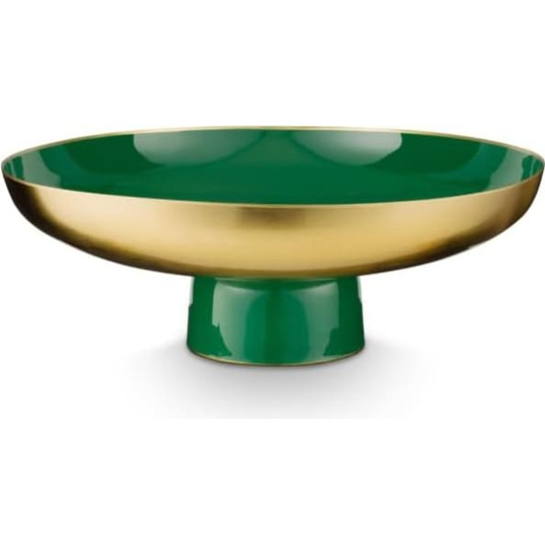Pip Studio Low Bowl Metal Dark Green 12.5 cm