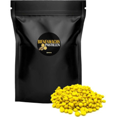 Beeswax Pastilles Yellow - 100% Pure Natural Beeswax - Cosmetic Quality - For Lip Balms, Creams, Ointments, Candles & DIY - Made in EU (1000 g)