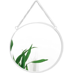 GreyZook Round Wall Mirror 25 cm White