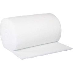Fire Retardant Polyester Wadding for Quilting, Upholstery, Sewing and Upholstery 2 Grams Fire Retardant 2m - 200cm x 136cm