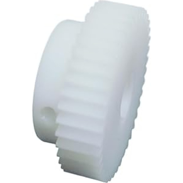 Kunststoff-Schneckenräder, Kunststoff-Stirnrad 0,8M 37T Stufenverzahnung Ritzel 8mm Dicke Bohrung (4-15) mm (10mm Bohrung)(15mm bore)