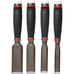 Hultafors HULHDC4 Wood Chisels, Multi-Colour