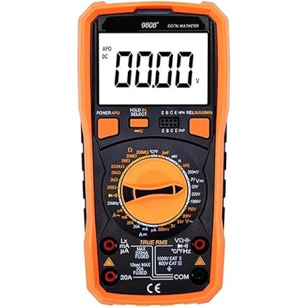 LCR-Messgerät, Digital-Multimeter Induktivität 20H Hohe Präzision Capacimeter Elektriker Tester Werkzeu Frequenz Temperatur Messung