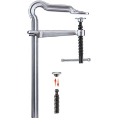 Bessey GM50ZK Omega Screw Clamp, Multi-Colour, 500/120 mm