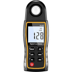 Belichtungsmesser, SW582 Lichtmesser Digital Lux Handheld Beleuchtungsstärke Tester LCD 0-199999 Lux/Fc Taschenphotometer For Pflanzenwachstum