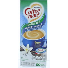 Coffee-mate SF French Vanilla Creamer, .375 oz, 50/Box
