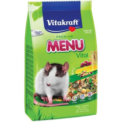 Vitakraft 1571260031 – Menu Premium Food for White Rats 1 kg