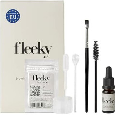 fleeky Brow henna Kit - DIY Eyebrow Colour for Brows on Fleek, Henna Colour Powder for Natural Eyebrow Dyeing, Perfect for Girls' Evening, Mother's Day, Birthday Gift for Girlfriend (Mini, Blonde)
