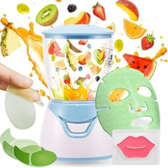 Face Mask Machine - 12.4 x 7.4 cm DIY and Vegetable Maker Kit, Homemade Spa Beauty Machine | Mini Face Maker for Skin Tightening Elasticity Face Care