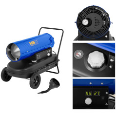 Mobilais sildītājs, eļļas pūtējs, eļļa 30kW