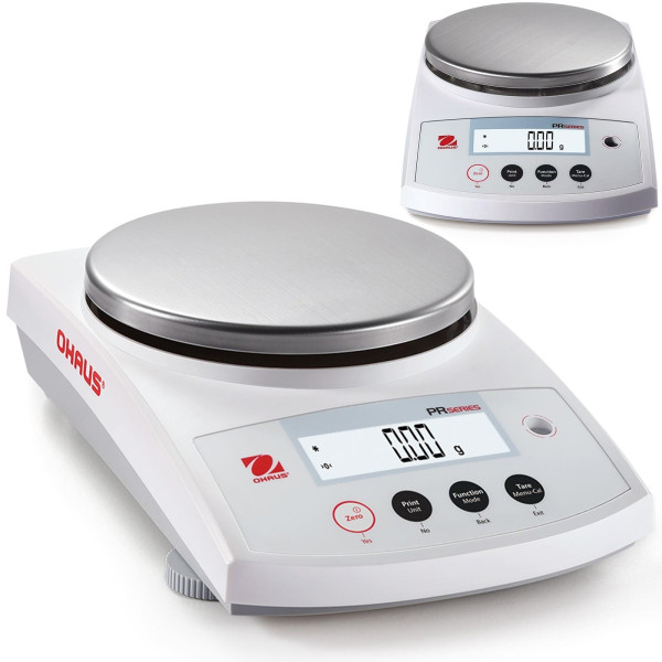 Aptiekas laboratorijas svari ar verifikāciju M profesionāli LCD PR 2200g / 0.01g - OHAUS PR2202M