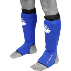 Elastīgi stilba kaulaudu aizsargi M - Shinrage Blue / L