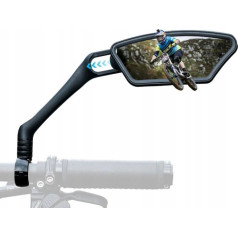 Rockbros Velosipēda spogulis pa labi 26210007002 melns / N/A