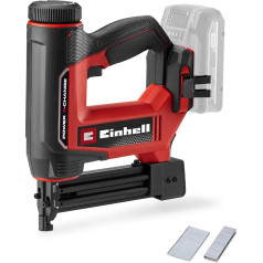 Einhell Cordless Nailer/Stapler TE-CN 18/32 Li - Solo Power X-Change (18 V, 20 Strokes/min, Max. 25 mm Staples, Max. 32 mm Nails, Includes 300 Staples & Nails, without Battery)