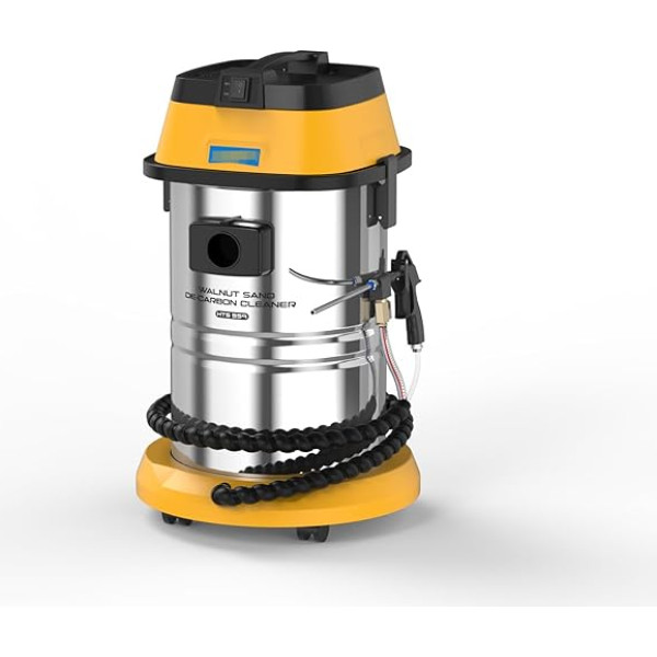 HTS559 Sandblasting Machine Sand Blasting System Cleaning Machine, Car Engine Inlet Valve Cleaning Machine, 1400 W, Walnut Sand Engine Carbon Cleaner, 220 V