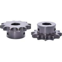 16/17 Zähne 08B Industrieantrieb Kettenrad Zahnrad Keilnut Bohrung 10-35mm 1 Stücke(35mm (keyway 10mm),16 Teeth)