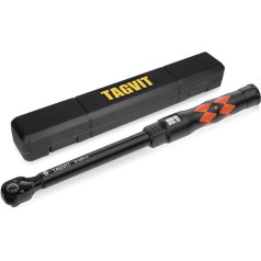 Torque Wrench 3/8 Inch, 10-60 Nm Bicycle & Motorcycle Torque Wrench, ±3% Error Accuracy with Storage Box for Bicycle, Motorcycle, TA-052