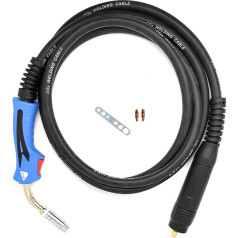 ELCAN AK25 - MB25 Welding Torch Including 4 m Hose Package, Professional Welding Accessories for MIG MAG Inert Gas Welding Machines with Euro Central Connection (MB25 Burner)