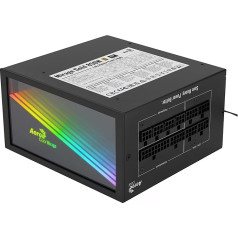 Aerocool MIRAGEGOLD 850W Modular PC Power Supply RGB, 80 Plus Gold, Japanese Capacitors