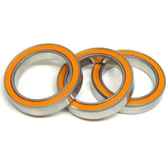 Pack of 10 S6702C 2OS LD CB Fishing Roller Bearings 15 x 21 x 4 mm 6702 61702 S61702 SMR6702 SMR6702 SMR6702C RS 2RS Accessories (S623C-2OS 3x10x4mm)