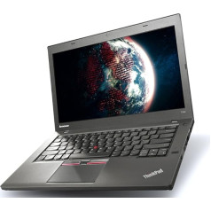 Lenovo Notebook ThinkPad T450 i5-5000U / RAM: DDR3 8GB / SSD 480GB / Display: 14Inc. / Windows 10Pro / No Dvd / Grade A (Refurbished)