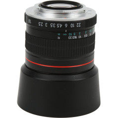 Telephoto Lens, D3400 Telephoto Lens Auto Focus Lens for Camera Lens 85 mm F1.8 Large Aperture Full Frame Manual Focus Portrait Prime Lens AI Mount for