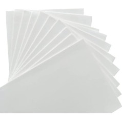 10 Stück selbstklebende EVA-Schaumstoffplatten – 35 x 50 cm Bastelschaumpapier, for DIY-Projekte und Handarbeiten(35cmx50cmx10mm)