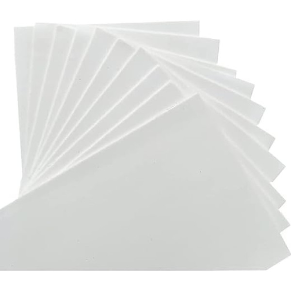 10 Stück selbstklebende EVA-Schaumstoffplatten – 35 x 50 cm Bastelschaumpapier, for DIY-Projekte und Handarbeiten(35cmx50cmx10mm)