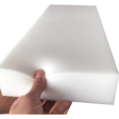 Seat Cushion White High Density Foam, 3/5/7/10cm Thick Memory Foam Plate Upholstery Sponge Replacement for Sofa Chair Seat Cushion DIY Craft Foam (5cm Thick, 120