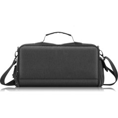 Outdoor Portable Camera Crossbody Shoulder Bag Lens Storage Bag Handbag Photo Accessories for DSLR Camera Lens Fill Light Drone Applicable for Travel/Shopping/Shooting/Business.etc, black,