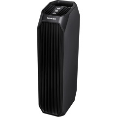 Toshiba CAF-Z45FR 3-in-1 Air Purifier with H13 HEPA Filter, 228 m³/h CADR Rating, Activated Carbon Filter, UV Light, 99.7% Filtration Level, Filters Pet Hair, Pollen, Dust