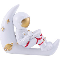SAFIGLE Resin Astronaut Wall Tattoo Light Switch Sticker Space Decoration Protective Cover Creative Sticker for Socket Living Room Bedroom Children's Room