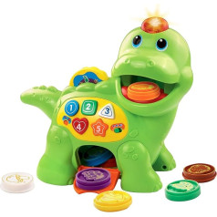 Vtech Baby Feeding Me Dino - Talking Dinosaur for Feeding and Learning, with Songs, Buttons and Quiz Game - For Children Aged 12-36 Months