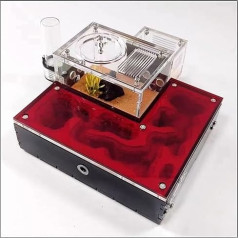 Ant Farm Boxes, Unlimited Expansion Ant Farm Nest Kit Formicarium Box with Feeding Area Acrylic Ants House Villa (C)
