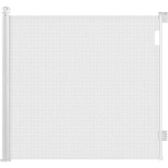 Ycozy Stair Safety Gate Door Safety Gate Extendable 0-300 cm Child Safety Gate One-Handed Opening Barrier for Baby and Pets Safety Gate Stairs Indoor Outdoor Use