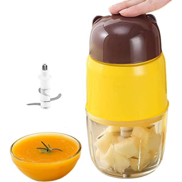 Blender for Puree, Food Maker for Children, Automatic Mixer for Children, Portable Sweet Food Maker, Food Grade Food Processor for Vegetable Puree