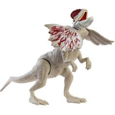 Jurassic World GWY30 - Dino Attack Dilophosaurus Dinosaur Action Figure with Movable Joints, Dinosaur Toy from 4 Years