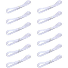 Pack of 12 Adjustable Safety Belts, Elastic Buttonhole for Secure Hold, Comfortable Wearing and Flexible Size Adjustment for Newborns