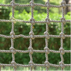 Kids Outdoor Climbing Frame with Cargo Rope Ladder Heavy Duty Truck Trailer Net 1m x 5m