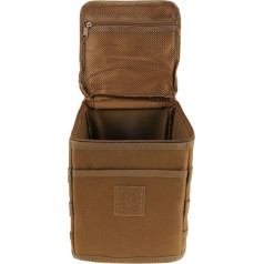 Abaodam Outdoor Camping Gaskartuschentasche Klein aus Reißfestem Material Aufbewahrungstasche für Propangasflaschen mit Schnellzugriff Wetterfeste Tragetasche für Campingkocher und