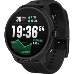 SUUNTO Race 2 GPS Sports Watch, Bright 1.5-Inch AMOLED Touchscreen, Slimmer and Lighter Design, 16-Day Battery Life, Offline Maps, Price Navigation, 115+ Sports Modes, Advanced Training Readings