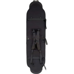 Rollerblading-Rucksack, Skischuhrucksack M5TC, gepolsterte Skitasche, wasserdichte Snowboardtasche, schwarz, Ski- und Skatingrucksack(140cm)