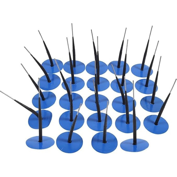 24-teiliges Auto-Reifen-Patch-Set, Pilz-Reifenstopfen-Patch, 0,2 x 3,6 Zoll, für Auto-LKW-Motorrad-Fahrradreifen-Reparaturwerkzeuge