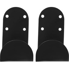 Healvian 2 Stück Snowboard Wandhalterung aus Robustem Metall Platzsparendes Snowboard Aufbewahrungsregal für Garage und Indoor Universell Kompatibel mit Meisten Modellen