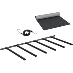 Surfboard Rack, Paddle Board Storage Display, Carbon Steel Wall Shelf, Surfboard Wall Mount for Indoor Wakeboard Skateboards