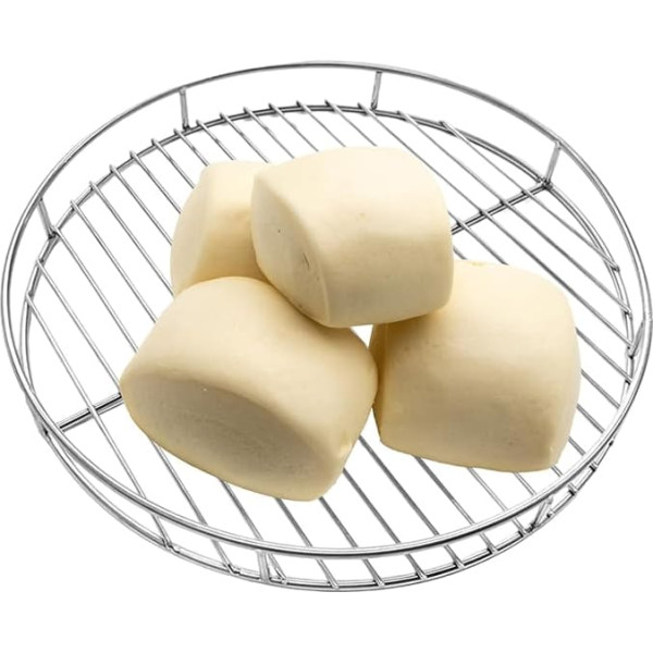 Drahtgitterrost Für Kochen,24 Zentimeter Grillplatte | Runder Ofen Drahtgitterrost,Für Outdoor Und Camping Und Zuhause Zum Abkühlen Grillen Braten Trocknen Frittieren