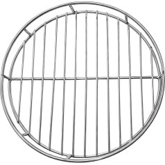 Grillroste,24cm Hitzebeständige Wiederverwendbare Platte - Runder Ofen Drahtgitterrost,Für Grillen Barbecue Rösten Trocknen Braten Backblech Rostgitter Camping Zuhause