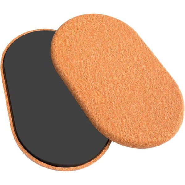 Sliding Discs for Training, Lightweight Gliders for Feet Fitness for Men - Compact Abdominal Muscle Training Device for Teenagers, Men and Pilates