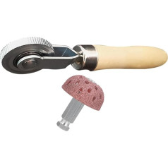 FOMIYES Reifenreparaturwerkzeug Satz mit Holzrechen und Reparaturrolle Vielseitiges Reifenreparatur und Schleifwerkzeug für Auto Motorrad Fahrrad und Lkw