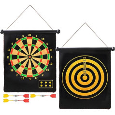 Dart Board for Children, Magnetic Dart Board | Party Play Game Indoor Outdoor, Magnetic Dartboard for Children Adults Indoor Outdoor Outdoors, Double-Sided